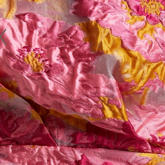 🆕️ Reverse Organza Printed Dress - Picture 4 of 4